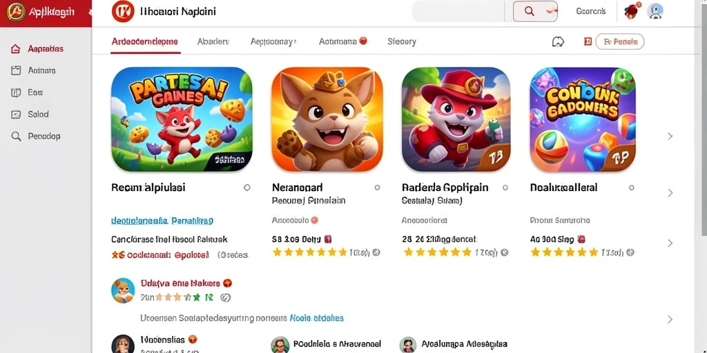 Dunia permainan yang berwarna dan menarik.