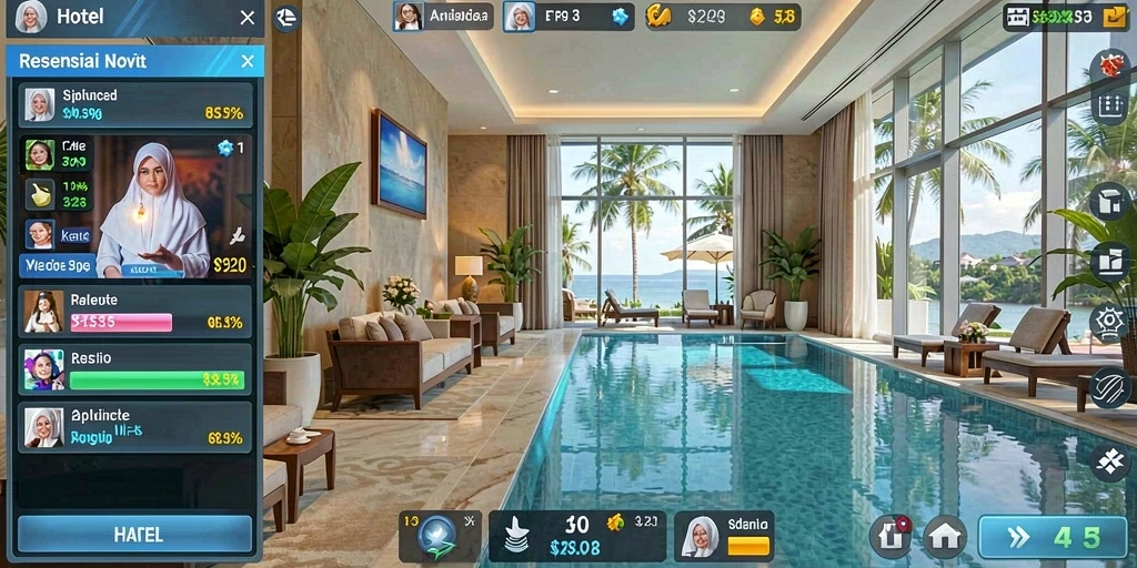 Layar hadiah dengan berbagai item menarik yang bisa didapat.