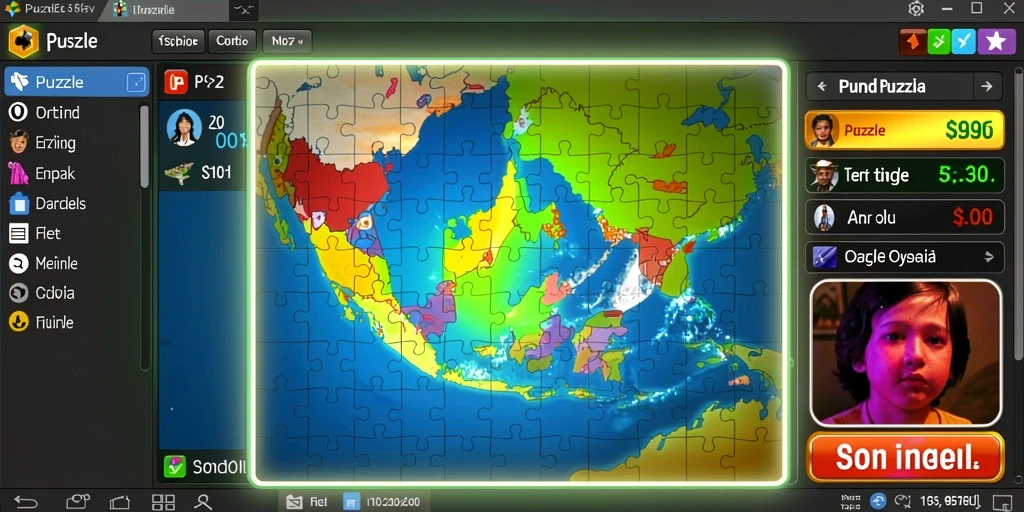 Contoh mode permainan yang menarik dan menantang.