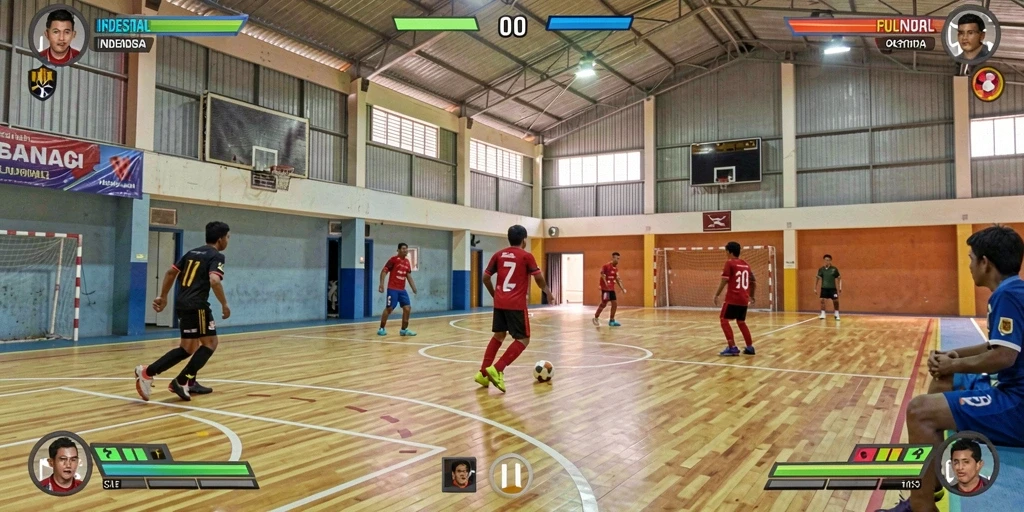 Screenshot 3: Komunitas aktif dalam mode multiplayer.