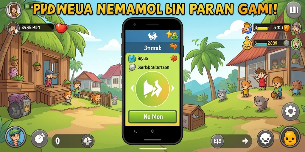 Karakter menarik yang dapat dipilih dan dimainkan.
