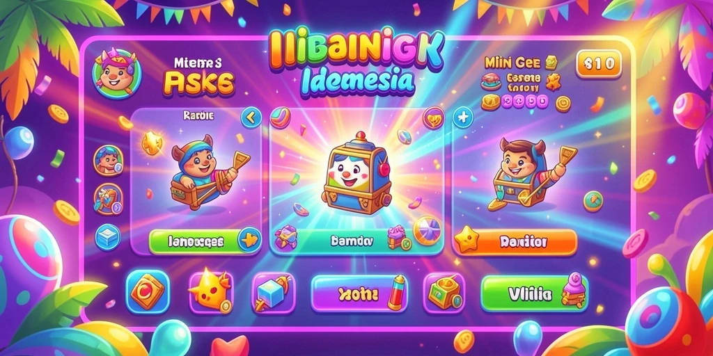 Berbagai item menarik untuk ditingkatkan dalam permainan.