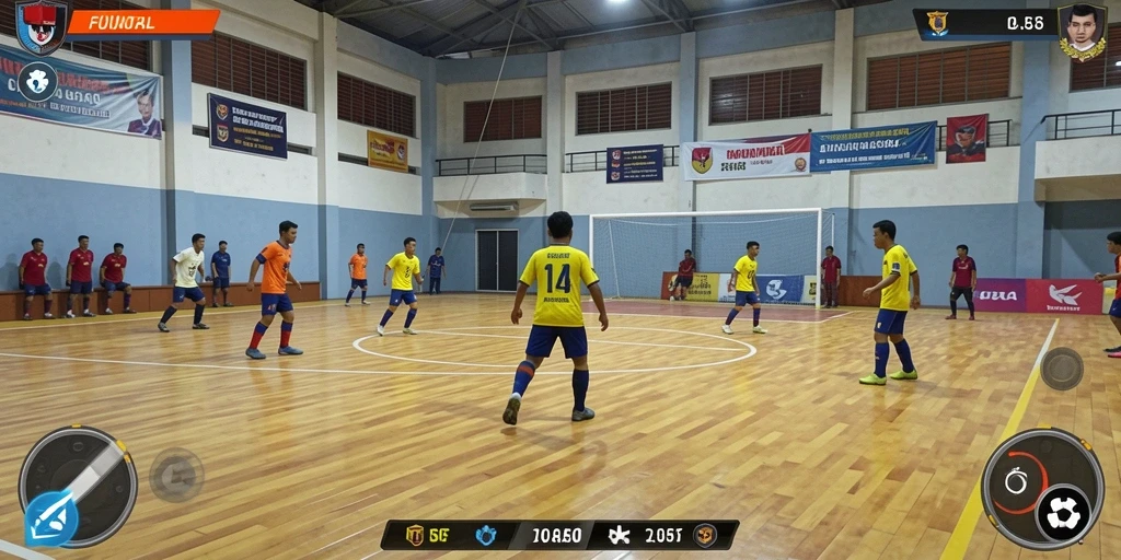 Mode multiplayer untuk serunya bermain bersama teman.