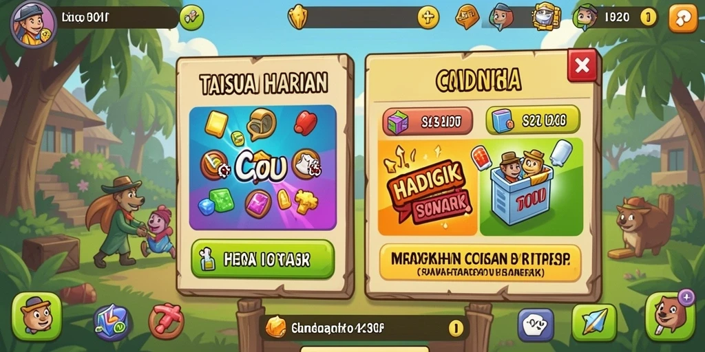 Bonus menarik yang membuat permainan lebih menguntungkan.