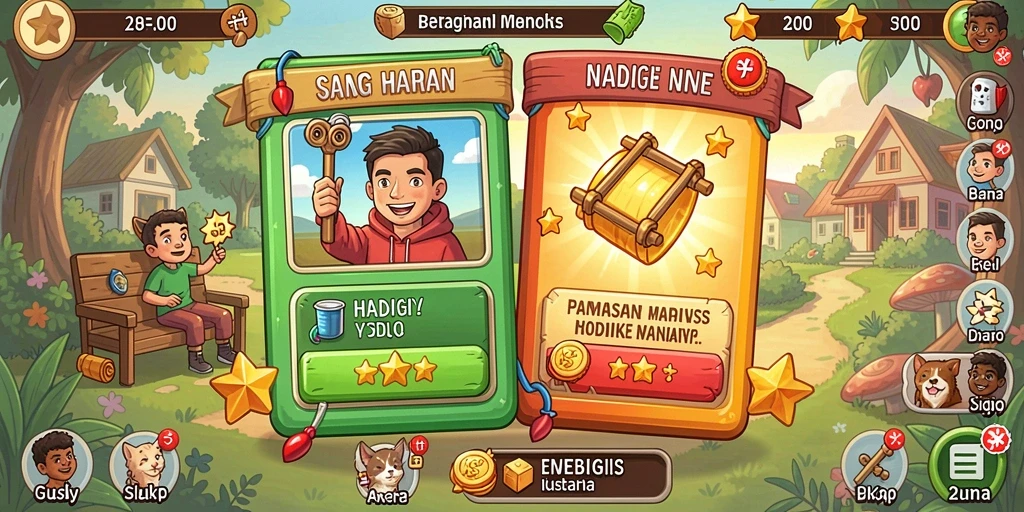 Fitur bonus harian yang memberikan keuntungan ekstra.